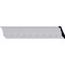 Ekena Millwork 2 7/8"H x 1 1/2"P x 3 1/4"F x 94 1/2"L Dentil Crown Moulding MLD02X01X03DE - alternate 1